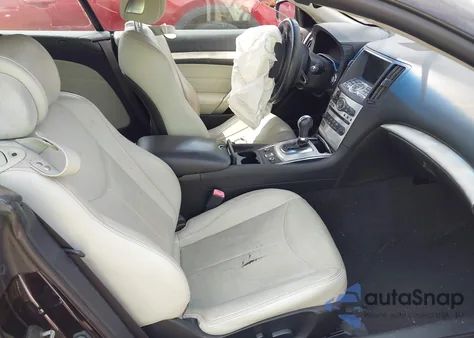 2013 Infiniti G37 Sport/Ipl z USA, uszkodzony, nr VIN JN1CV6FEXDM230196